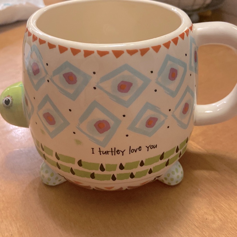 For all of you turtle lovers this is the cutest coffee mug!!